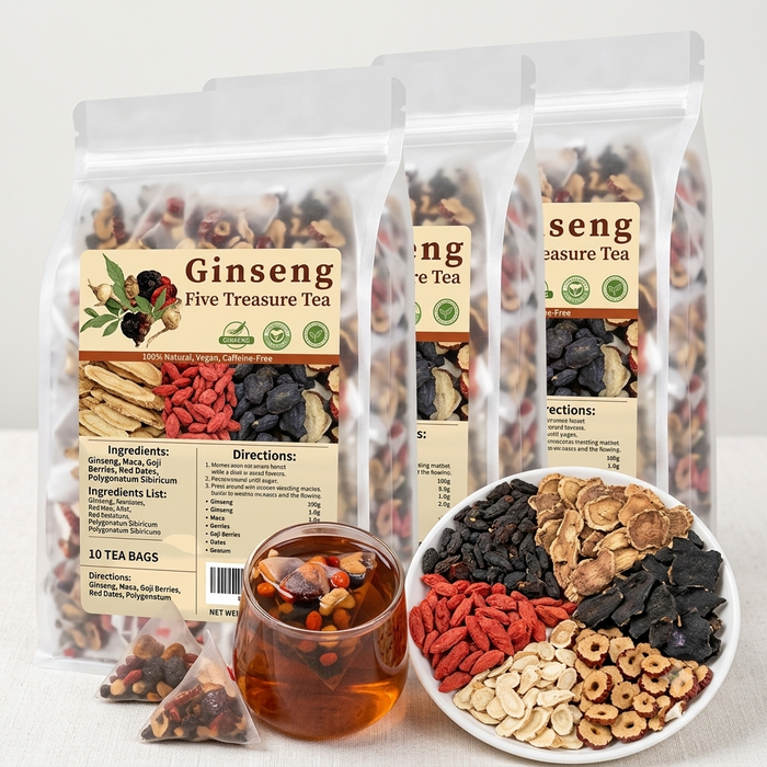 Ginseng Five Treasure Tea ๐ฟ