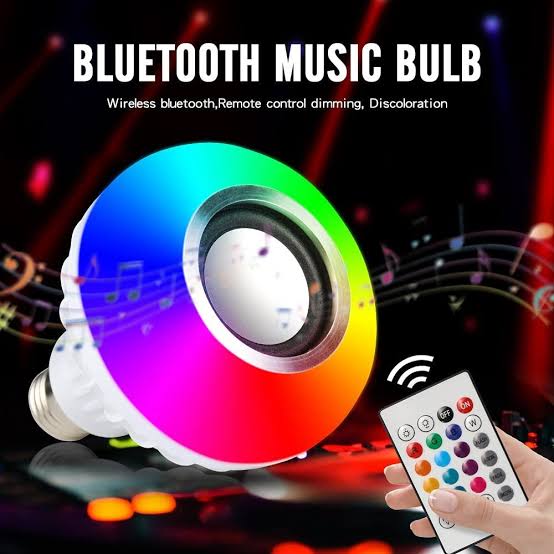 🎶💡LED Music Bulb With Remote🎶💡 (PREMIUM QUALITY)