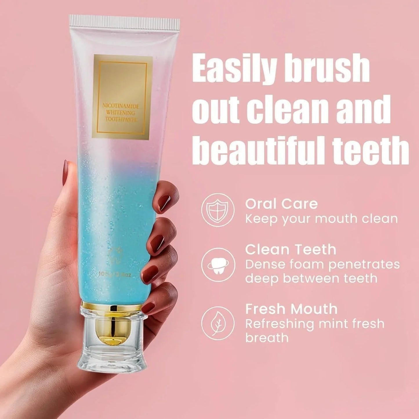 Oralhoe - Nicotinamide Dazzle White Toothpaste🦷✨💖