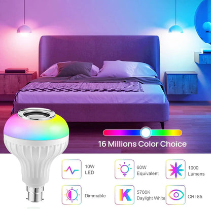 🎶💡LED Music Bulb With Remote🎶💡 (PREMIUM QUALITY)