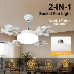 F4- Multifunctional Fan+Light