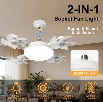F4- Multifunctional Fan+Light
