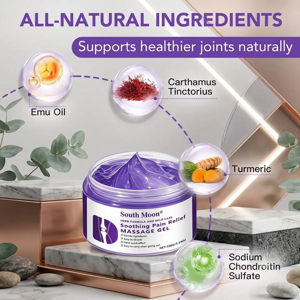 Soothing Pain Relief Massage Gel 💯 Herbal 🌿Buy 1 Get 1 FREE 🎁