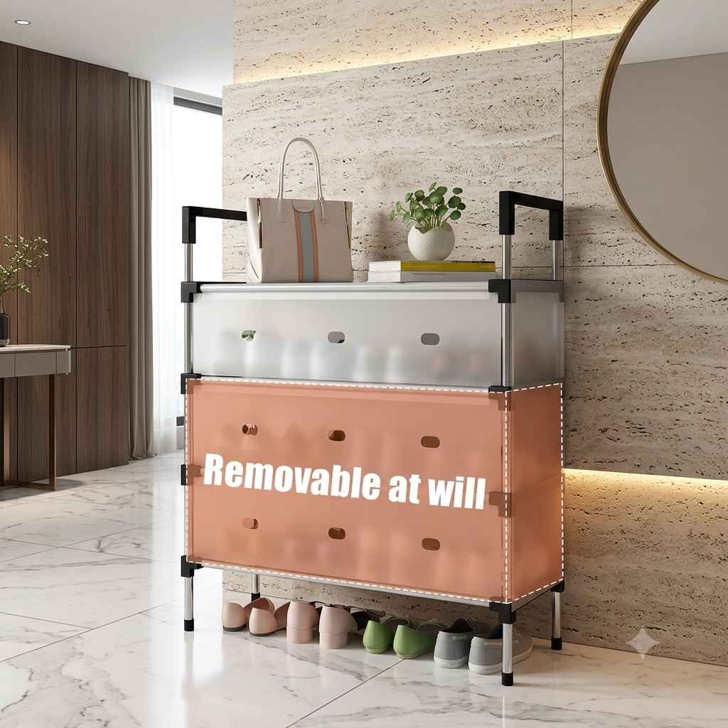 Ultra-Slim Multi-Tier Shoe Storage Rack & Organizer🏠