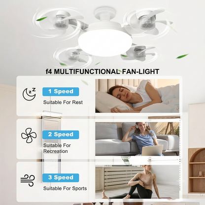 F4- Multifunctional Fan+Light