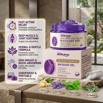 Soothing Pain Relief Massage Gel 💯 Herbal 🌿Buy 1 Get 1 FREE 🎁