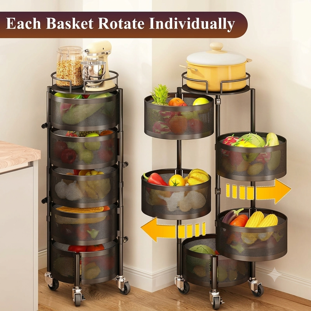 360° Smart Space-Saving Organizer 🏠