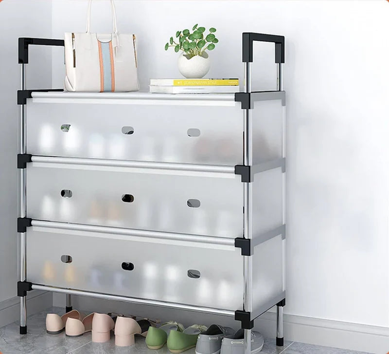 Ultra-Slim Multi-Tier Shoe Storage Rack & Organizer🏠