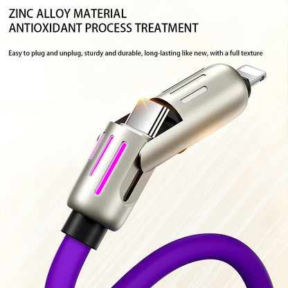 🔋4-in-1 Multi USB Charging Cable⚡(240W)