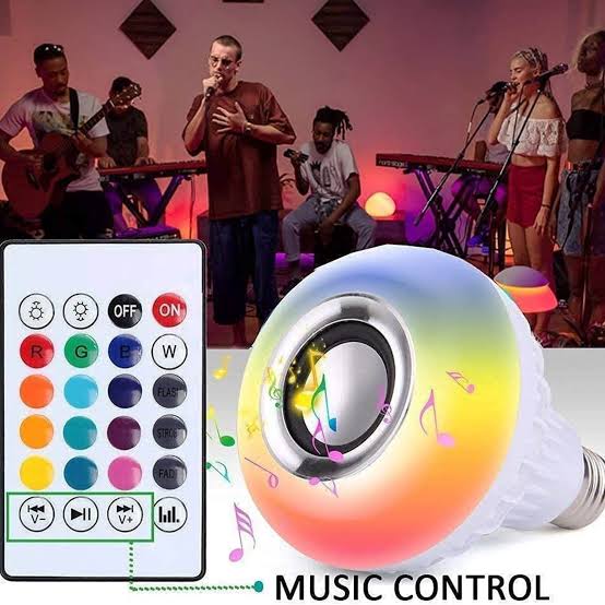 🎶💡LED Music Bulb With Remote🎶💡 (PREMIUM QUALITY)