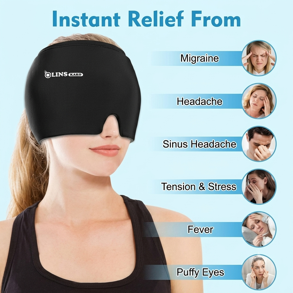 Instant Migraine Relief Cold Cap✨Premium Quality
